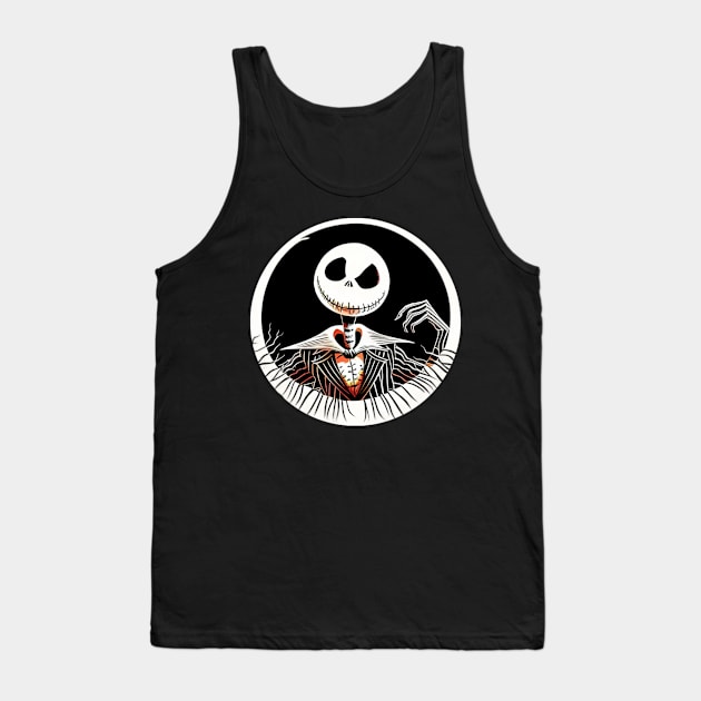 The Pumpkin King Tank Top by Crimson Tee's 